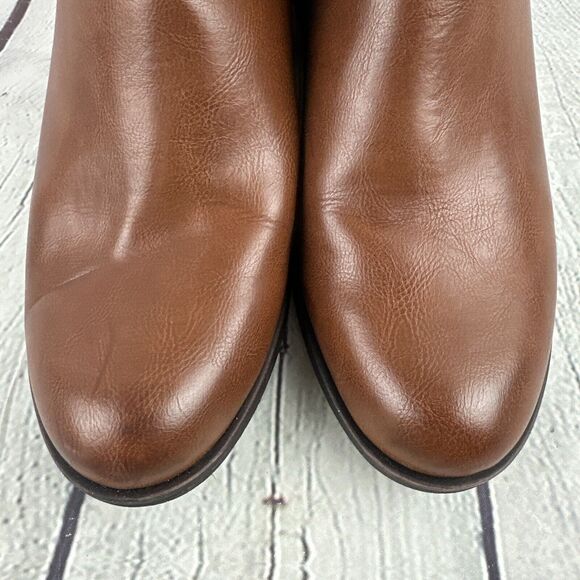 Frye and Co Elodie Boots Brown Womens Faux Leather US Size 9 M - Picture 8 of 10